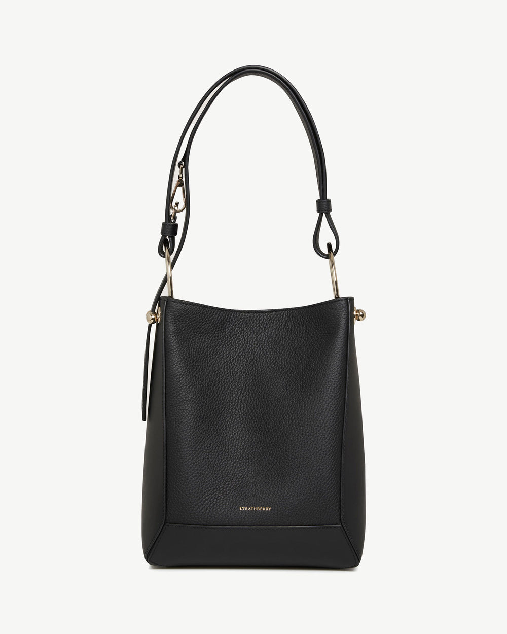 Strathberry Women's Lana Midi Bucket Bag - Black