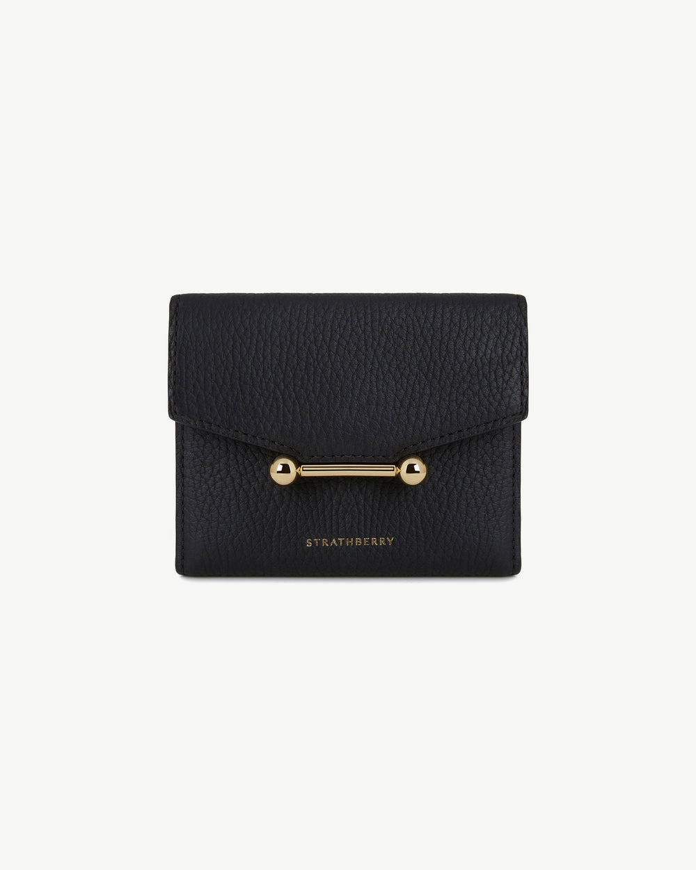 Strathberry Women's Mosaic Trifold Wallet - Black
