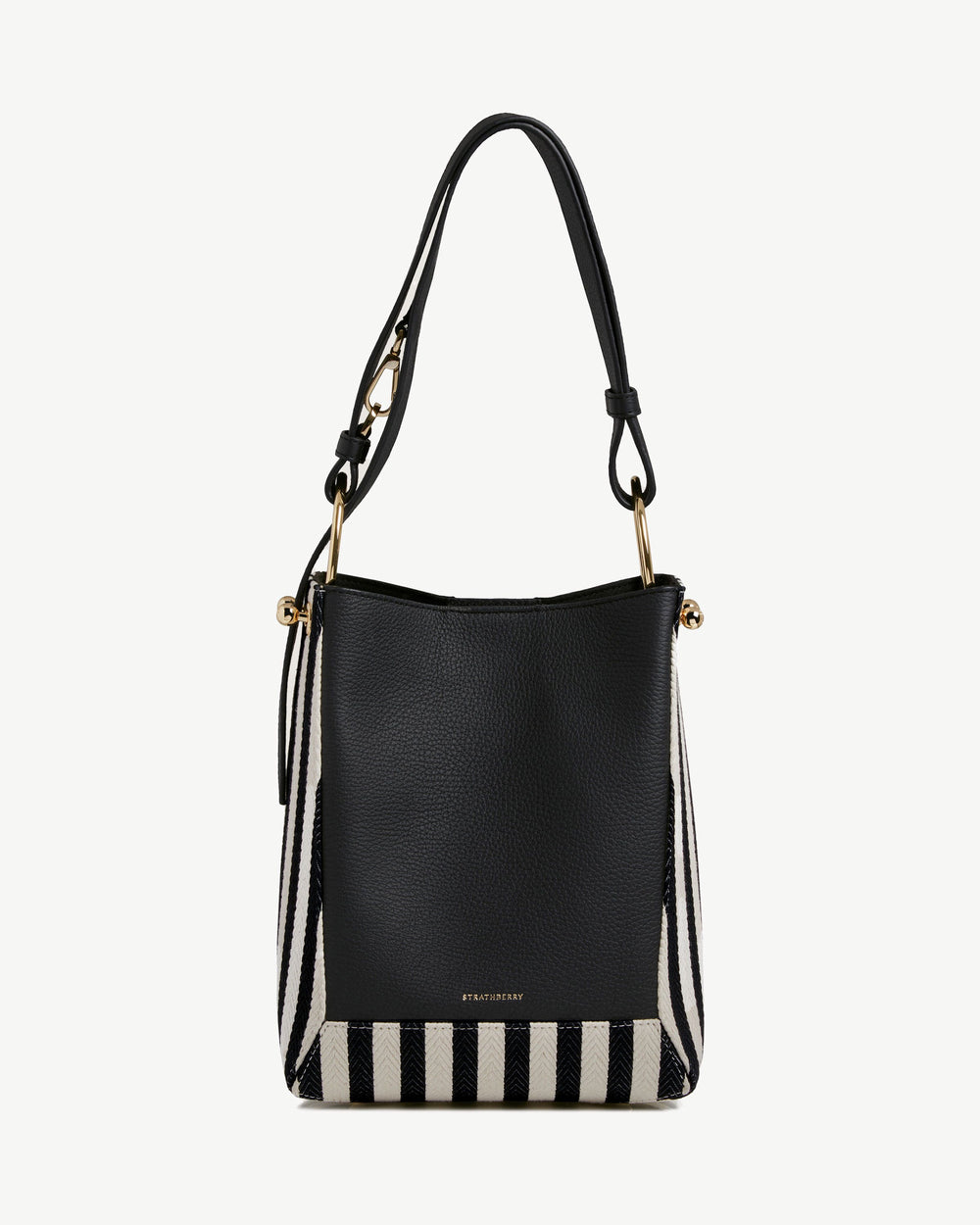 Strathberry Women's Lana Midi Bucket Bag - Black