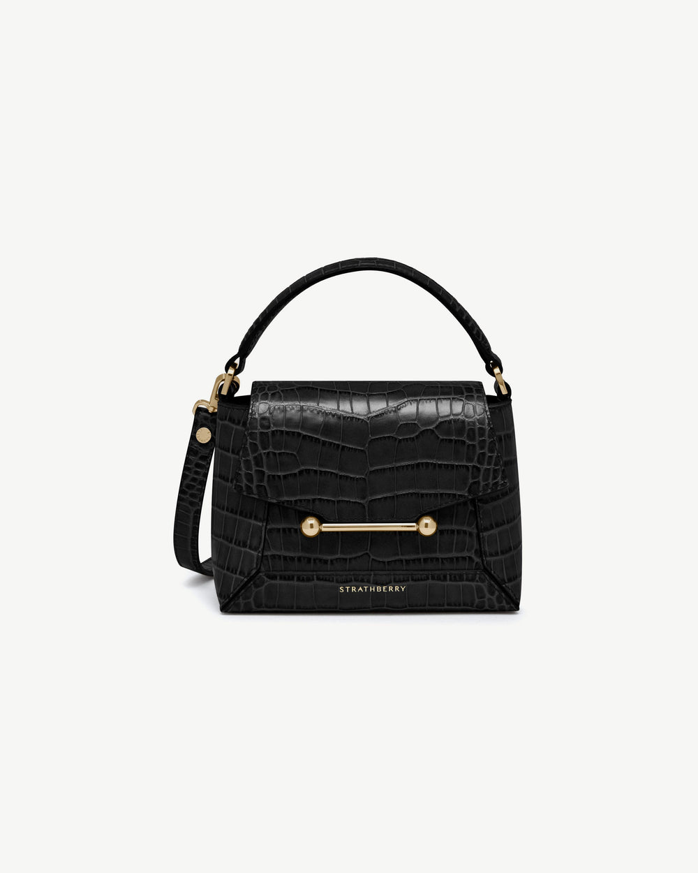 Strathberry Women's Mosaic Nano - Black