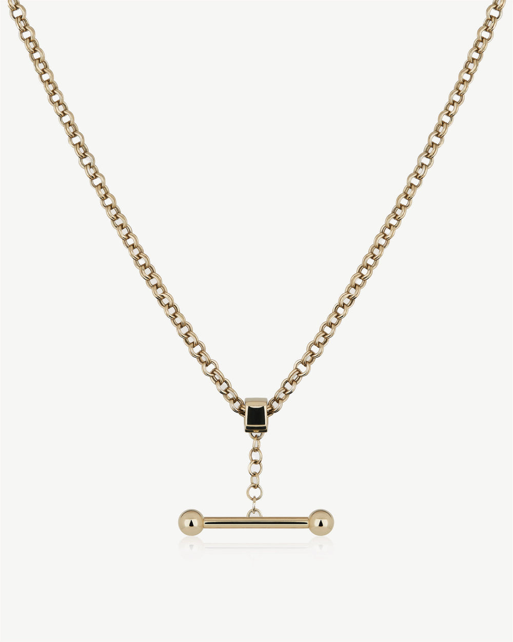 Strathberry Women's Mosaic Pendant Necklace - 22 Carat Gold Gilded - Gold