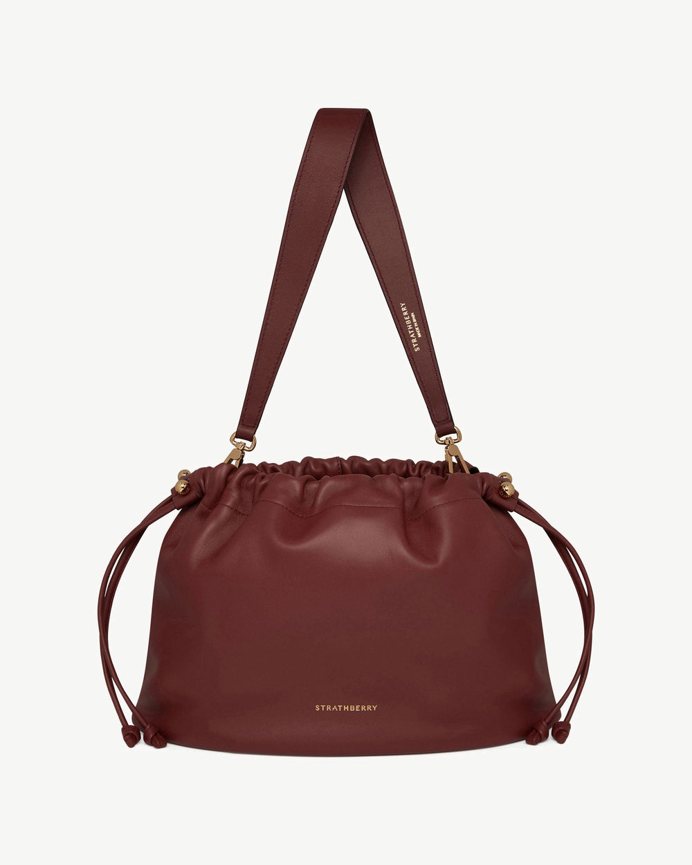 Strathberry Women's Charlotte Midi Drawstring - Red