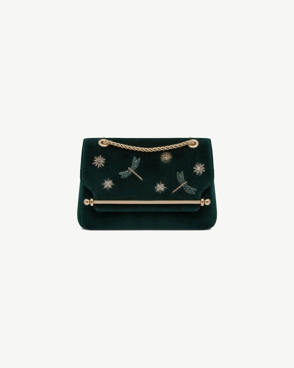 Strathberry Women's East/West Mini Soft - Green
