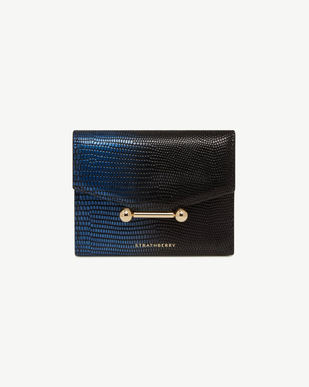 Strathberry Women's Mosaic Trifold Wallet - Blue