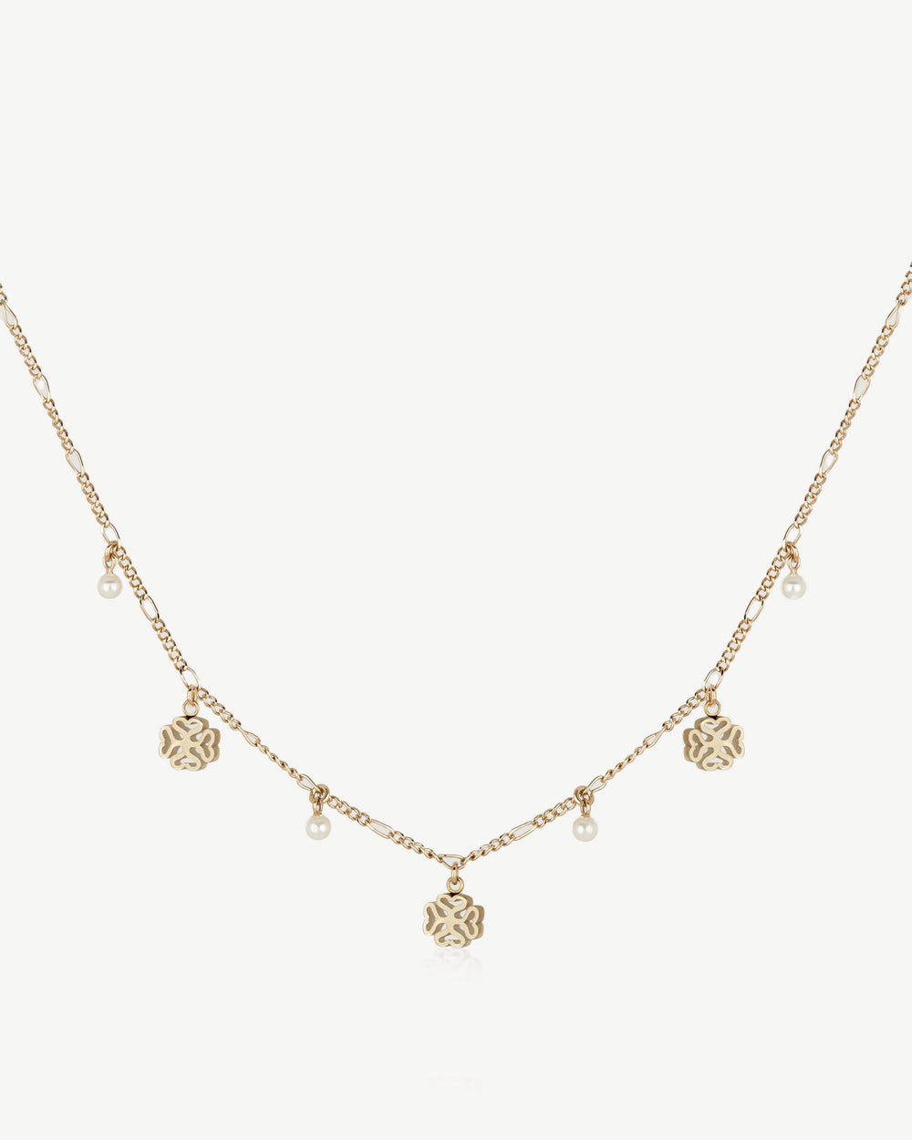 Strathberry Women's Monogram Necklace - 22 Carat Gold Gilded - Gold