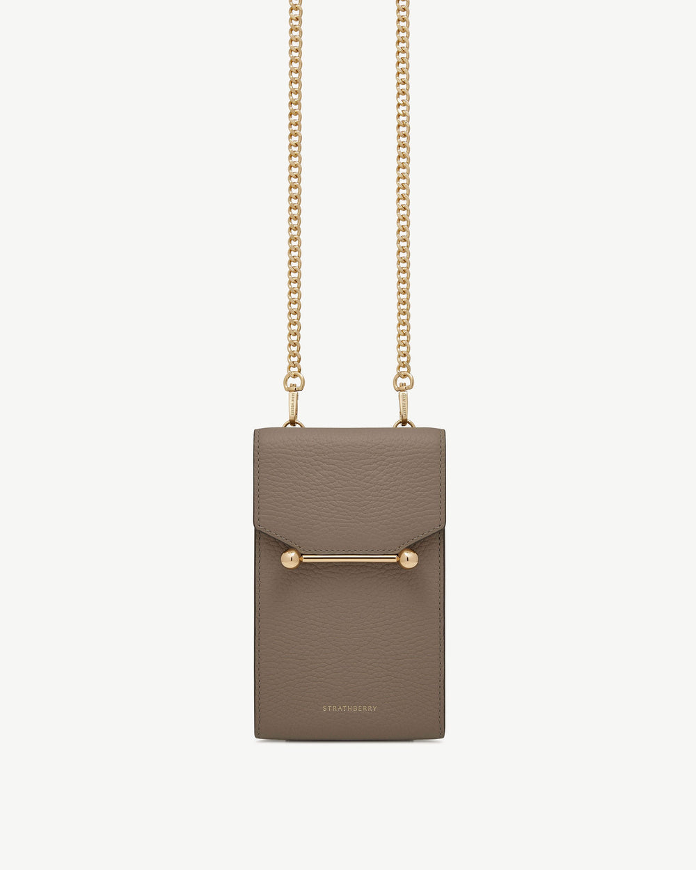 Strathberry Women's Mosaic Phone Pouch - Grey