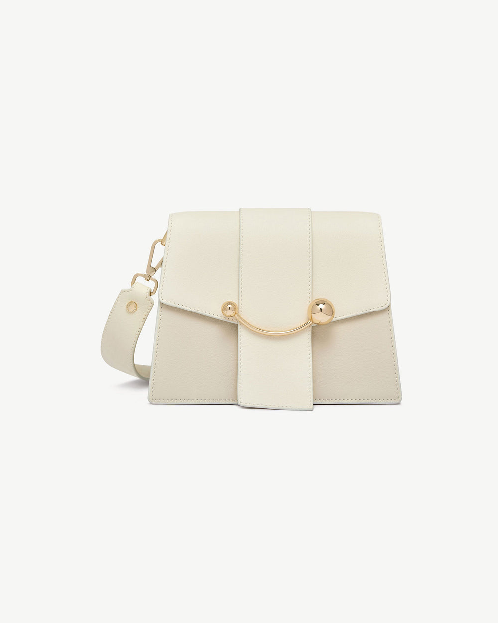 Strathberry Women's Box Crescent - White