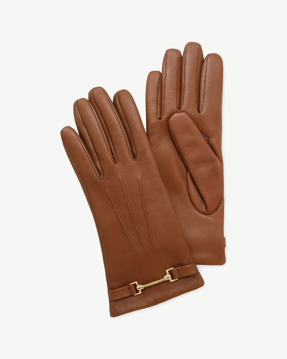 Strathberry Women's Stockbridge Gloves - Brown