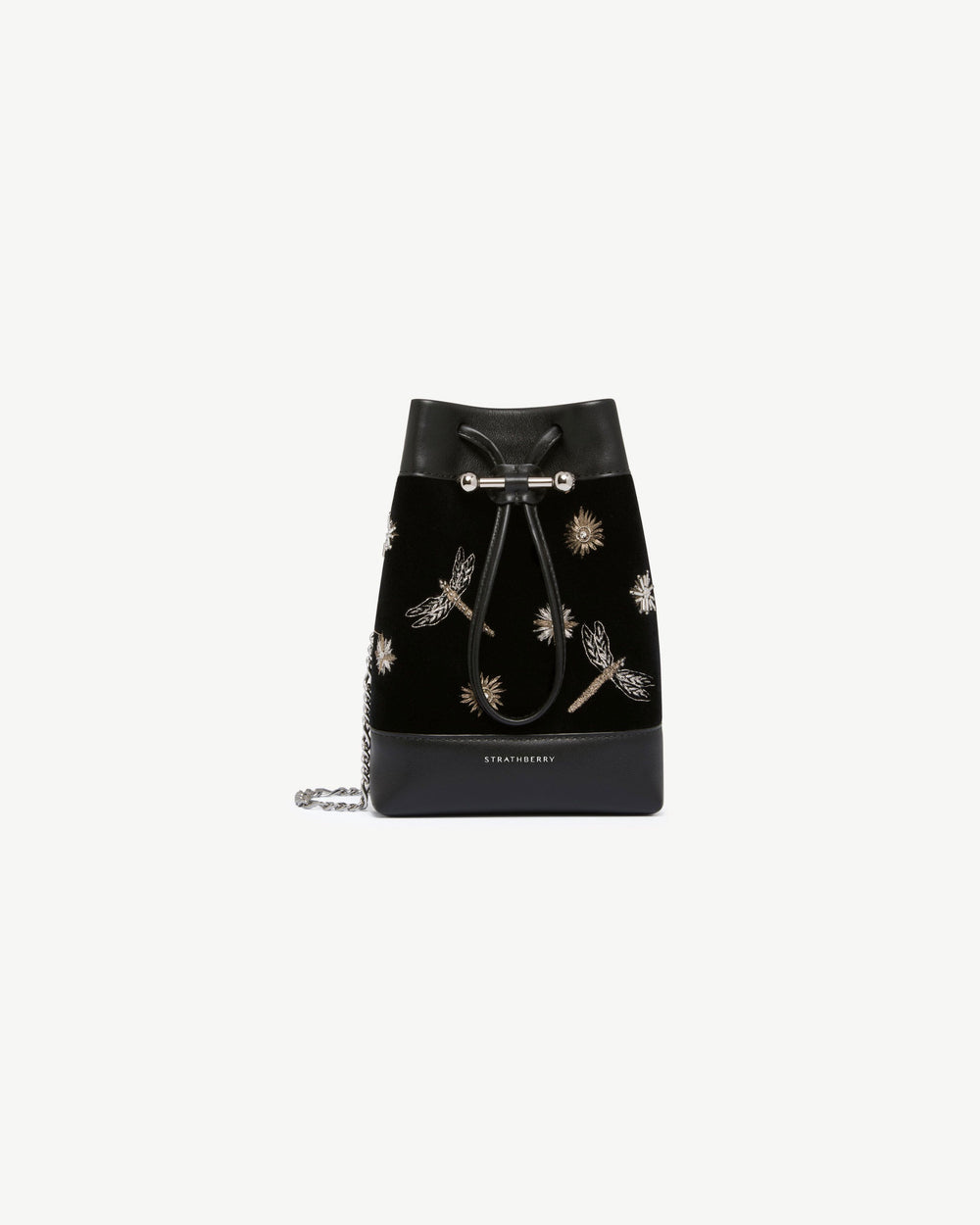 Strathberry Women's Osette Midi Pouch - Black