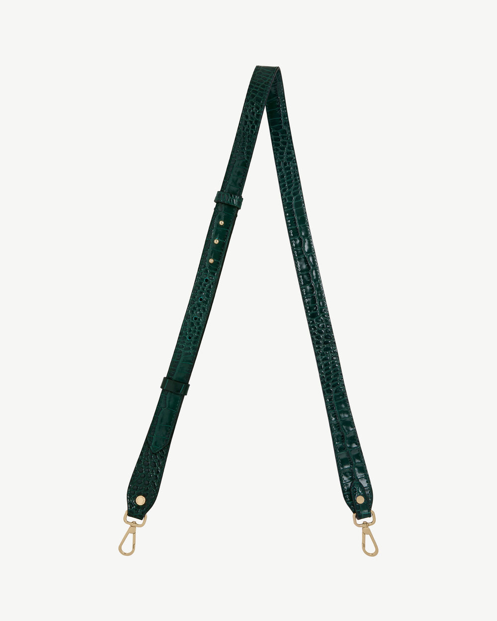 Strathberry Women's Adjustable Leather Strap - Green
