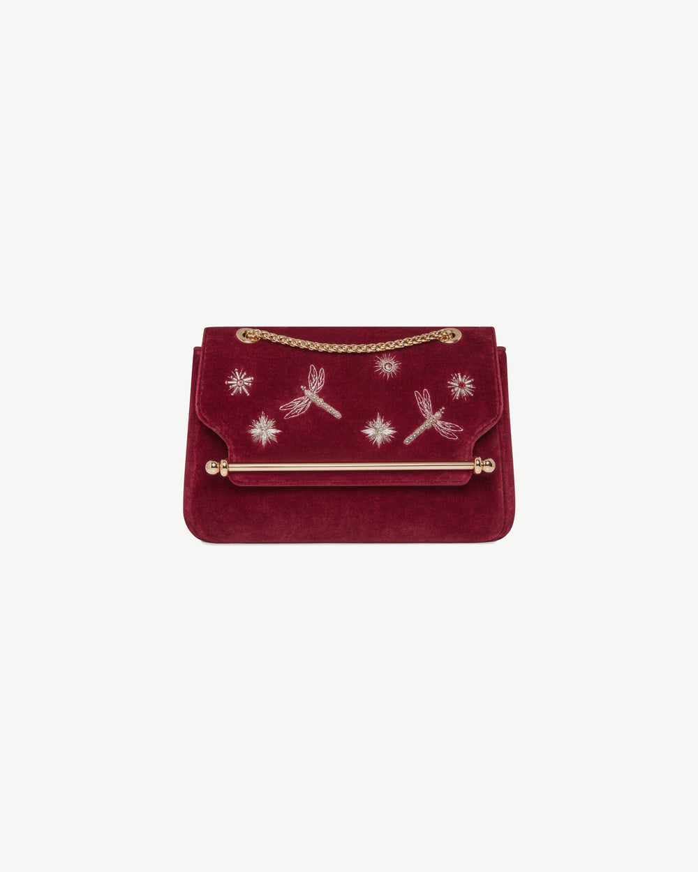 Strathberry Women's East/West Mini Soft - Burgundy