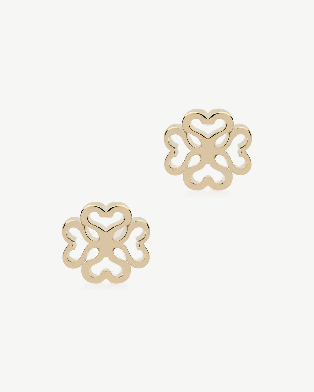 Strathberry Women's Monogram Earrings - 22 Carat Gold Gilded - Gold